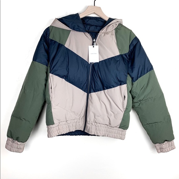 NWT Anine Bing Reversible Down Puffer Jacket Coat - Picture 4 of 8